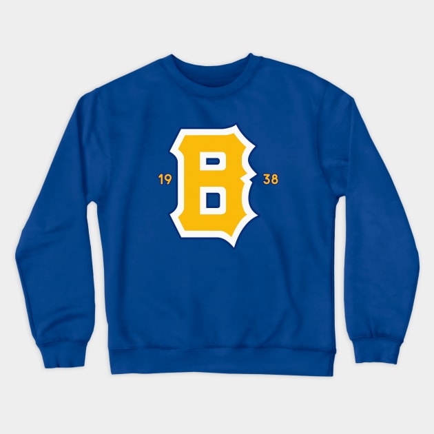 DEFUNCT - BOSTON BEES 1938 Crewneck Sweatshirt by LocalZonly